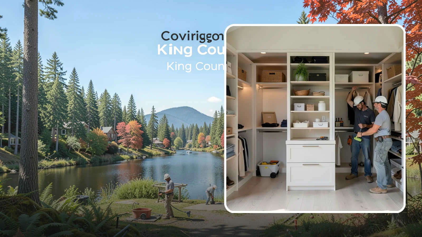 Walk-In Closet Construction in Covington, King County, WA - We construct spacious walk-in closets that bring boutique-style organization to your Western Washington home.
