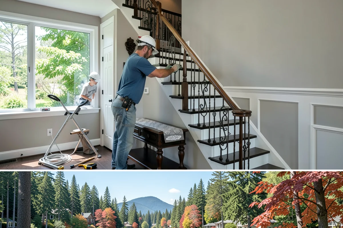 Walk-In Closet Construction in Covington, King County, WA - Late fall through winter works well for this interior build, letting the crew stay productive while PNW rain limits exterior work.