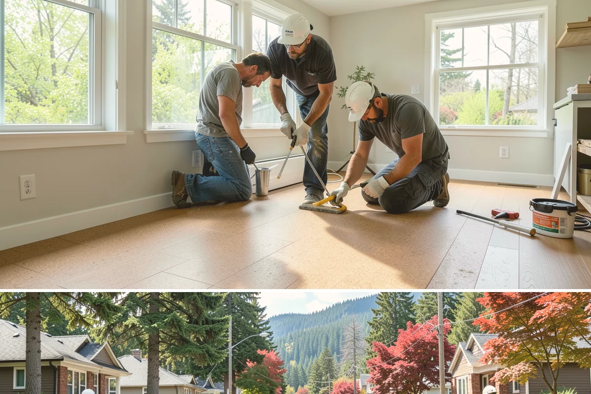 Walk-In Closet Construction in Hunts Point, King County, WA - Late fall through winter works well for this interior build, letting the crew stay productive while PNW rain limits exterior work.