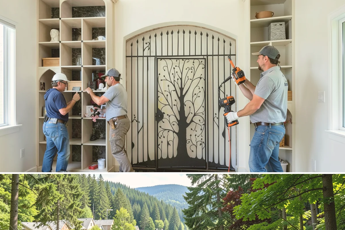Walk-In Closet Construction in Lake Forest Park, King County, WA - Late fall through winter works well for this interior build, letting the crew stay productive while PNW rain limits exterior work.
