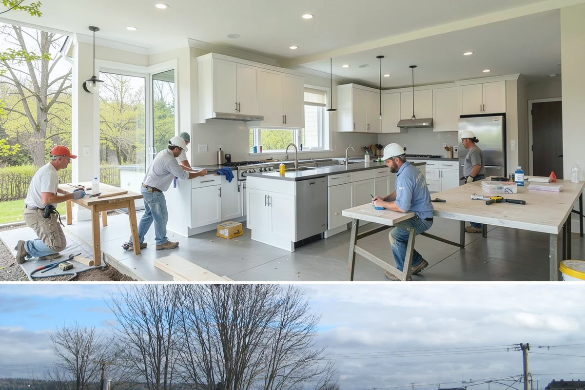 Walk-In Closet Construction in Langley, Island County, WA - Late fall through winter works well for this interior build, letting the crew stay productive while PNW rain limits exterior work.