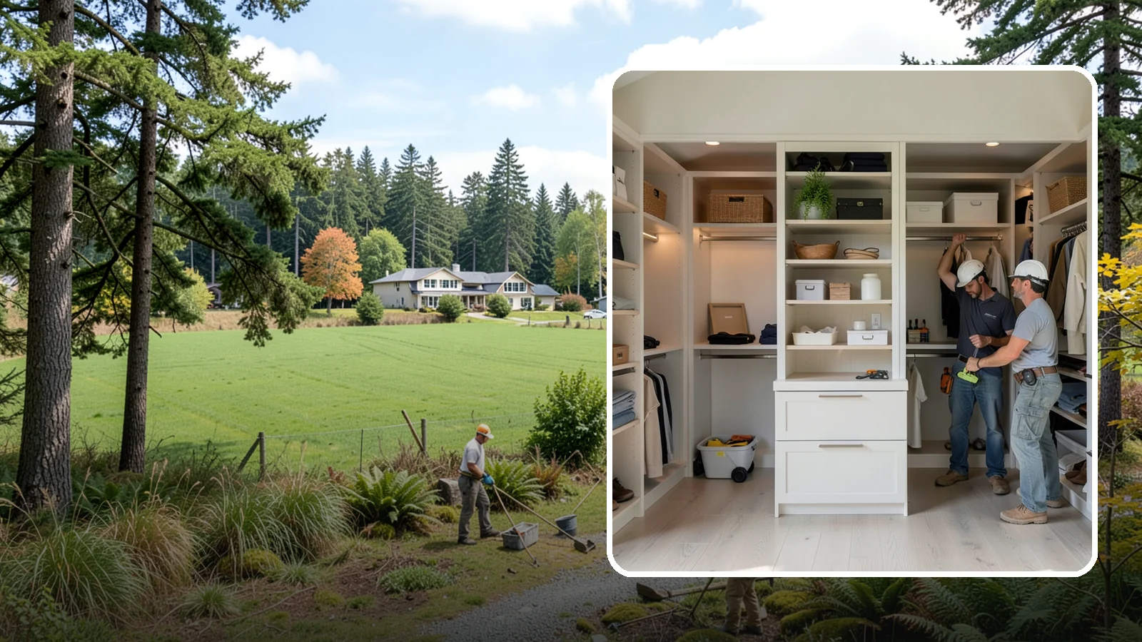 Walk-In Closet Construction in Lyman, Skagit County, WA - We construct spacious walk-in closets that bring boutique-style organization to your Western Washington home.