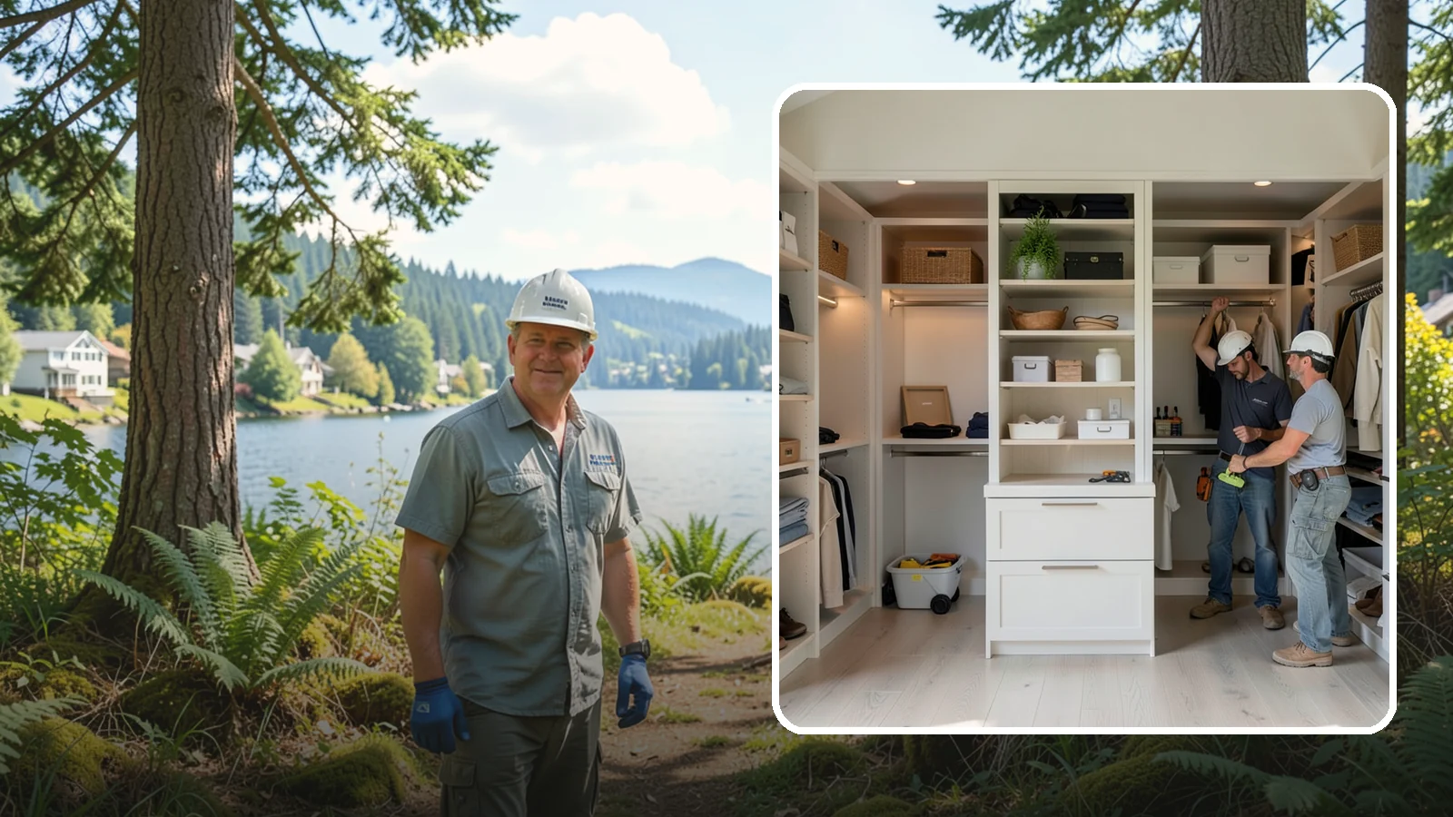 Walk-In Closet Construction in Milton, King County, WA - We construct spacious walk-in closets that bring boutique-style organization to your Western Washington home.