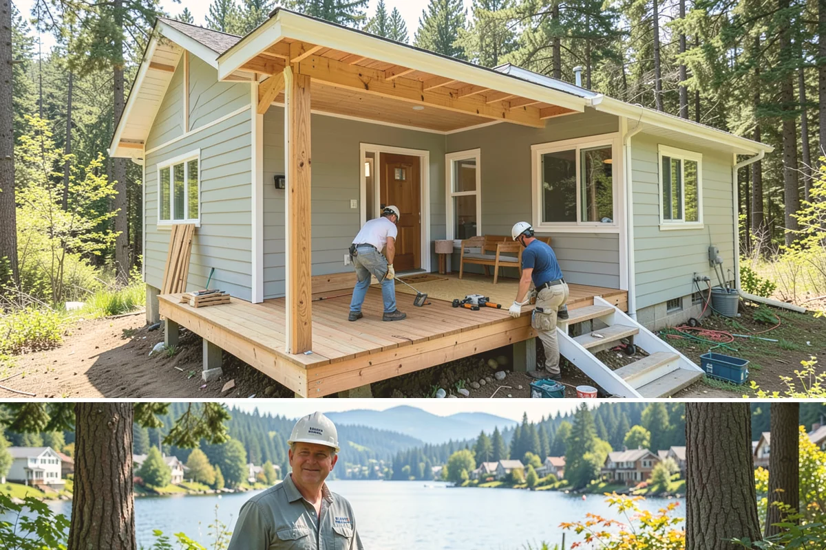 Walk-In Closet Construction in Milton, King County, WA - Late fall through winter works well for this interior build, letting the crew stay productive while PNW rain limits exterior work.