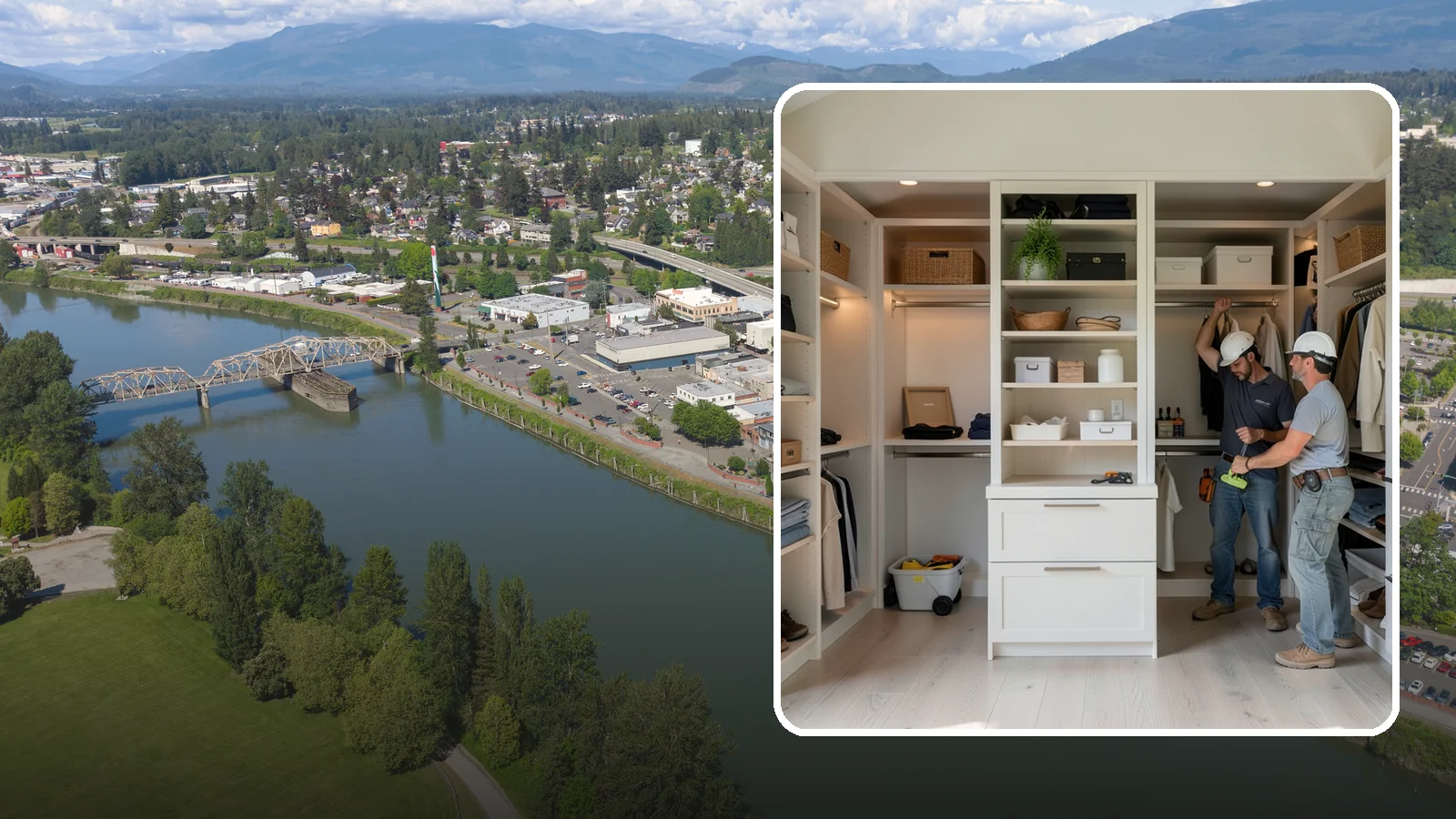 Walk-In Closet Construction in Mount Vernon, Skagit County, WA - We construct spacious walk-in closets that bring boutique-style organization to your Western Washington home.