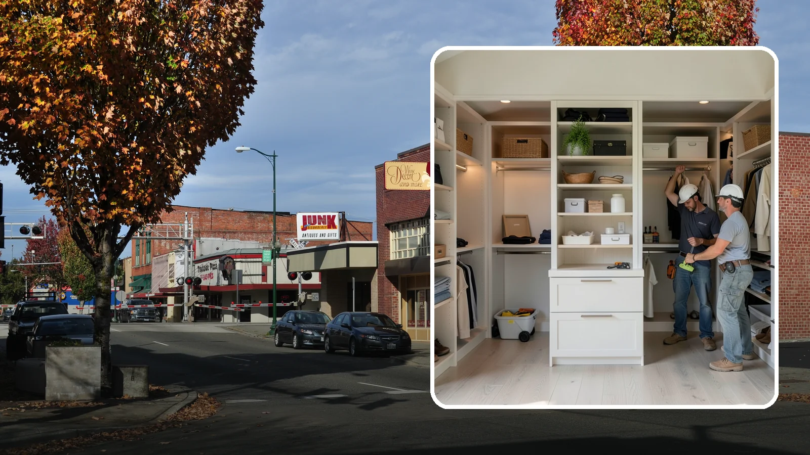 Walk-In Closet Construction in Puyallup, Pierce County, WA - We construct spacious walk-in closets that bring boutique-style organization to your Western Washington home.