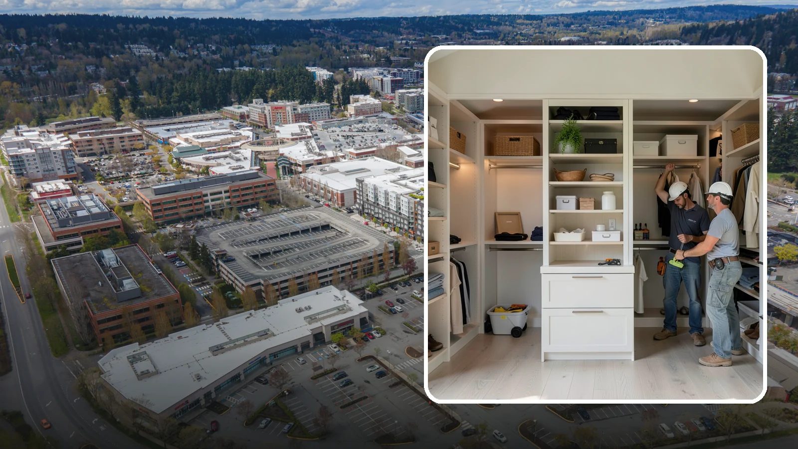 Walk-In Closet Construction in Redmond, King County, WA - We construct spacious walk-in closets that bring boutique-style organization to your Western Washington home.