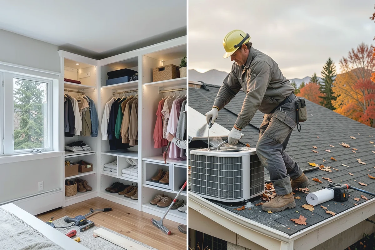 Walk-In Closet Construction in Redmond, King County, WA - Assess the space and plan the walk-in layout and circulation