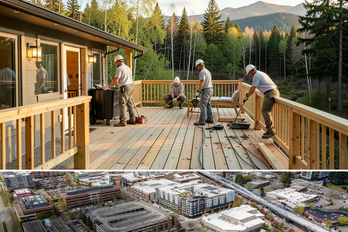 Walk-In Closet Construction in Redmond, King County, WA - Late fall through winter works well for this interior build, letting the crew stay productive while PNW rain limits exterior work.