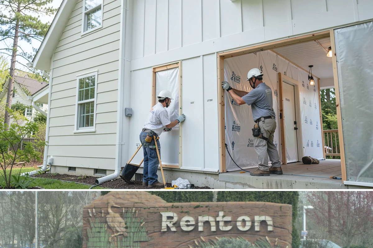 Walk-In Closet Construction in Renton, King County, WA - Late fall through winter works well for this interior build, letting the crew stay productive while PNW rain limits exterior work.