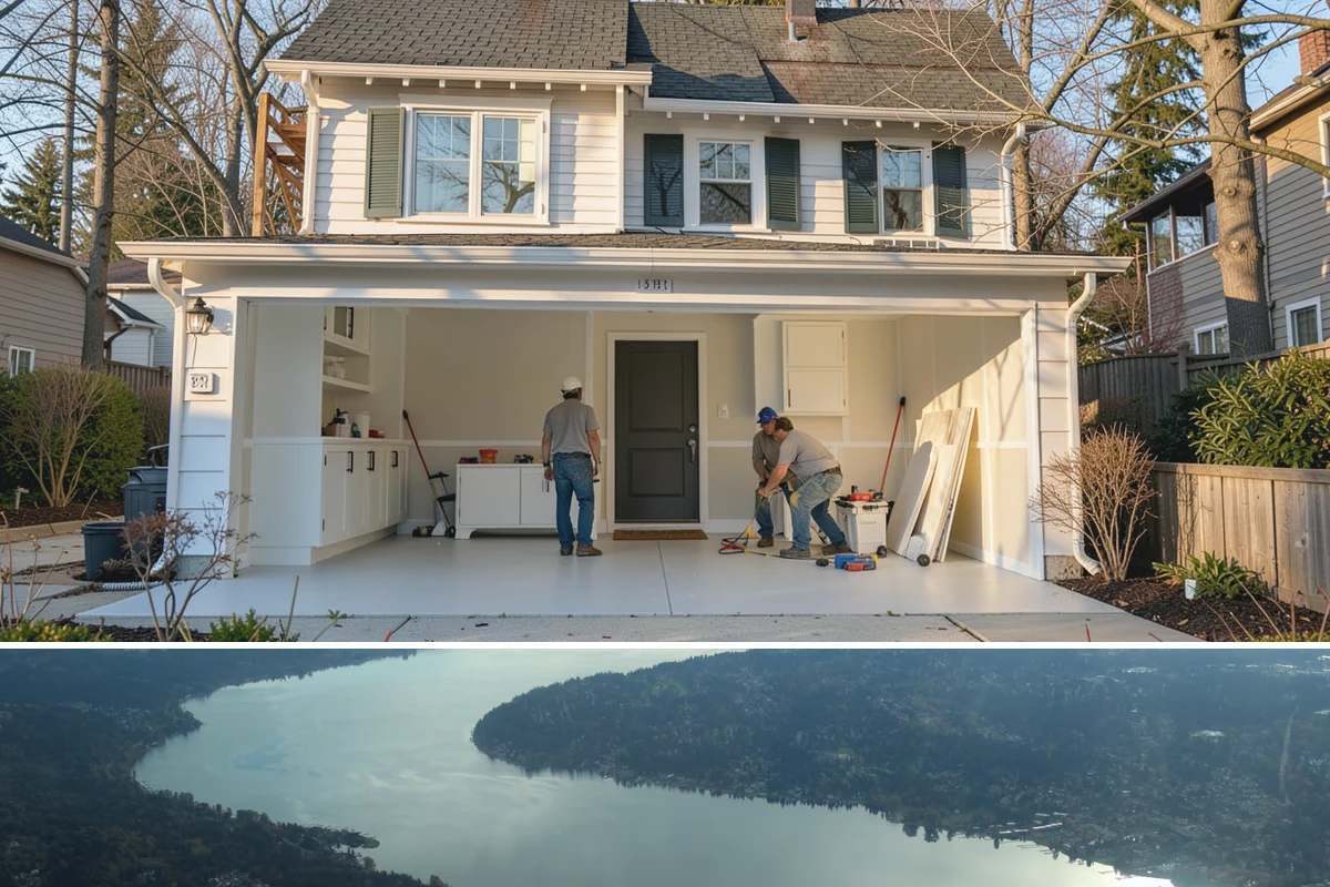 Walk-In Closet Construction in Sammamish, King County, WA - Late fall through winter works well for this interior build, letting the crew stay productive while PNW rain limits exterior work.