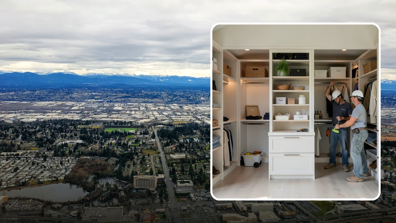 Walk-In Closet Construction in SeaTac, King County, WA - We construct spacious walk-in closets that bring boutique-style organization to your Western Washington home.
