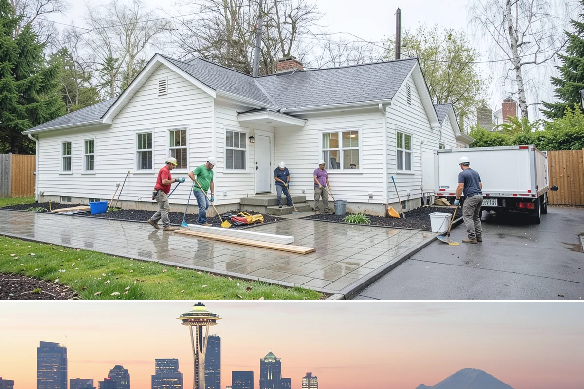 Walk-In Closet Construction in Seattle, King County, WA - Late fall through winter works well for this interior build, letting the crew stay productive while PNW rain limits exterior work.