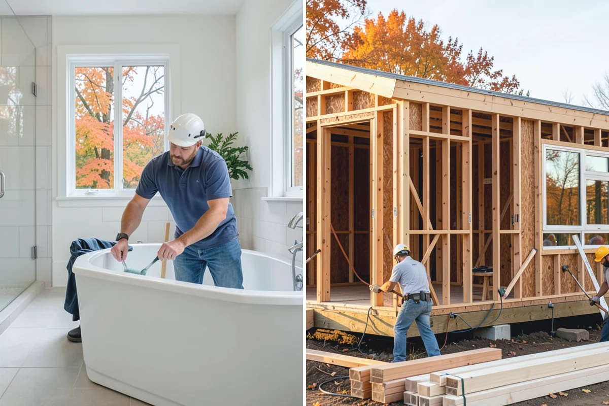 Walk-In Closet Construction in South Prairie, Pierce County, WA - Assess the space and plan the walk-in layout and circulation
