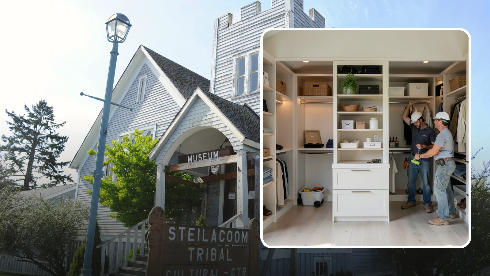 Walk-In Closet Construction in Steilacoom, Pierce County, WA - We construct spacious walk-in closets that bring boutique-style organization to your Western Washington home.