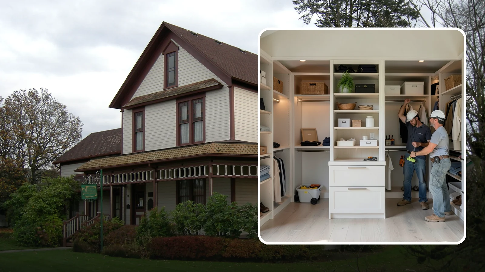 Walk-In Closet Construction in Sumner, Pierce County, WA - We construct spacious walk-in closets that bring boutique-style organization to your Western Washington home.