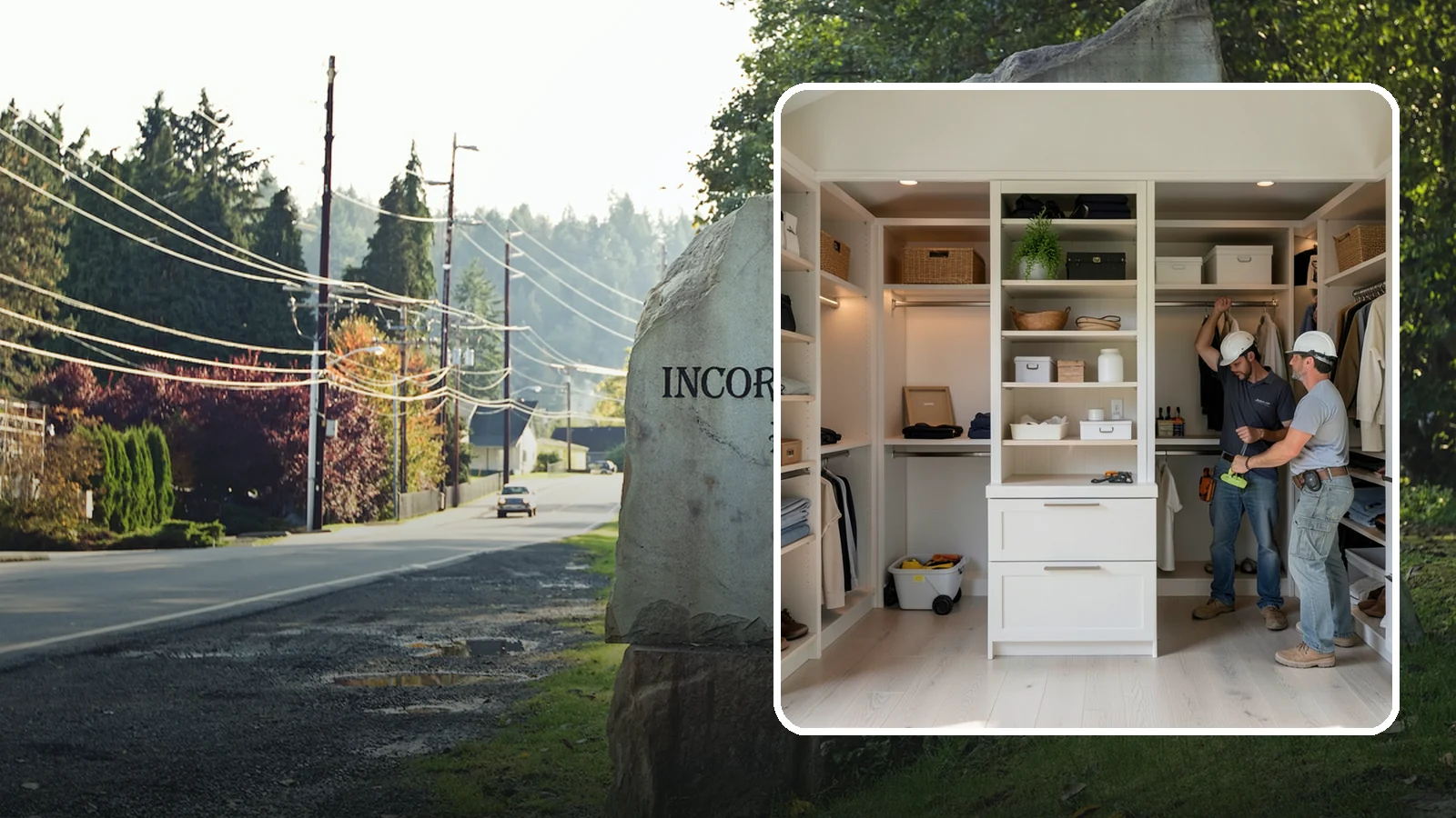 Walk-In Closet Construction in Wilkeson, Pierce County, WA - We construct spacious walk-in closets that bring boutique-style organization to your Western Washington home.