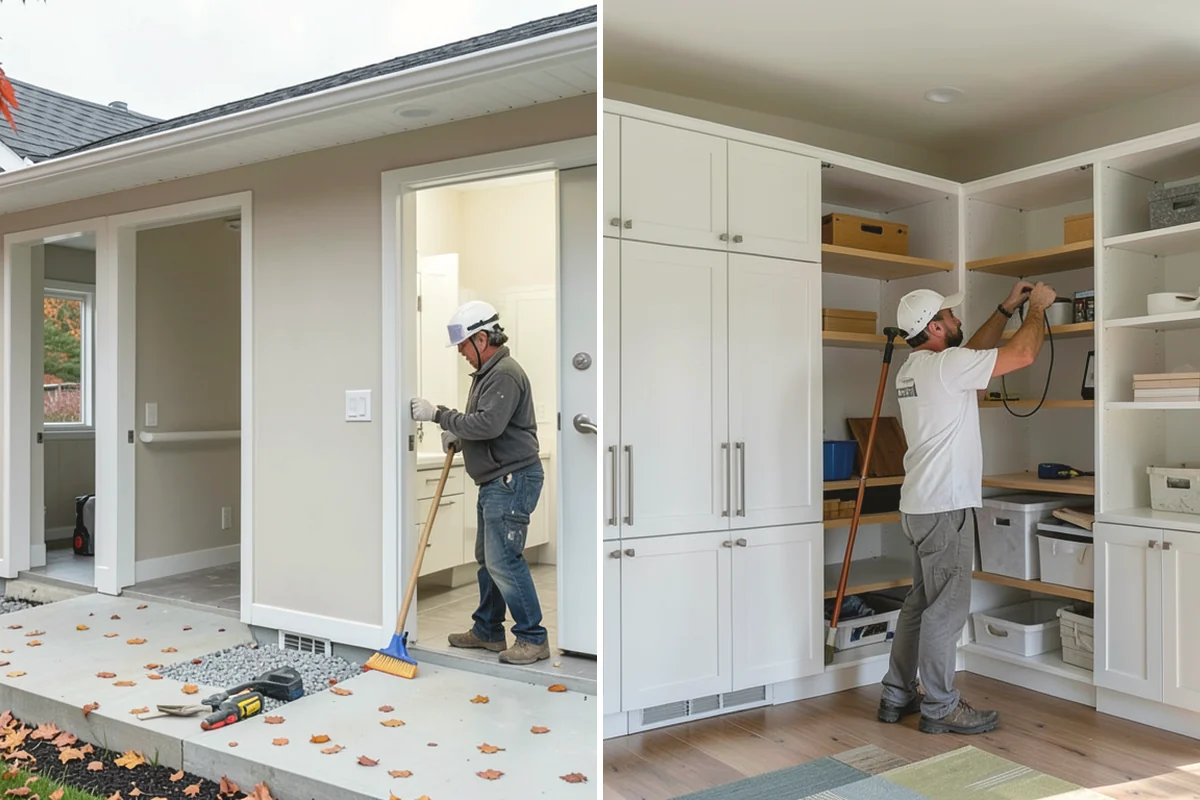 Walk-In Closet Construction in Yarrow Point, King County, WA - Assess the space and plan the walk-in layout and circulation