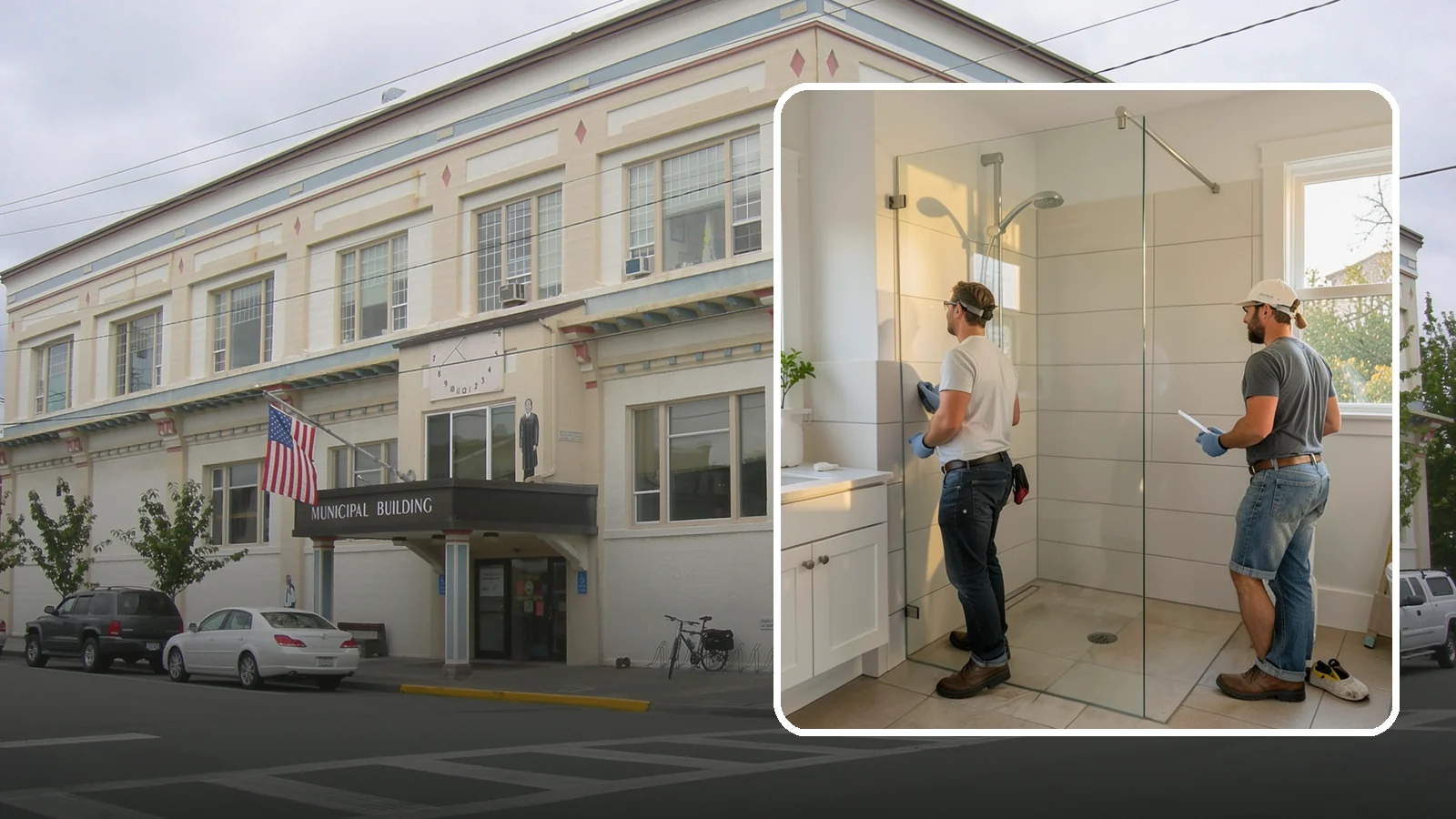 Walk-In Shower Installation in Anacortes, Skagit County, WA - A walk-in shower installation delivers an open, curb-free bathing area that feels modern and accessible.