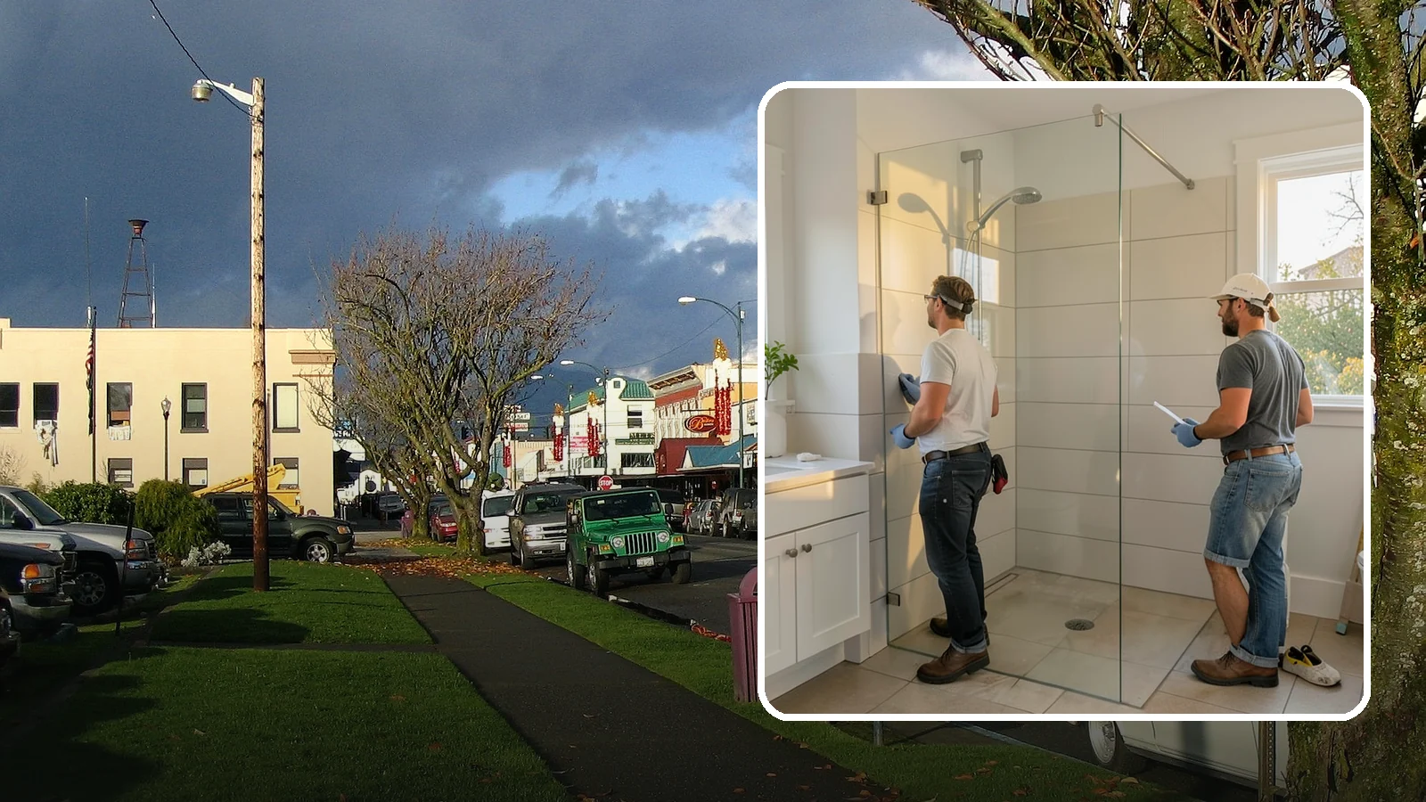 Walk-In Shower Installation in Arlington, Snohomish County, WA - A walk-in shower installation delivers an open, curb-free bathing area that feels modern and accessible.