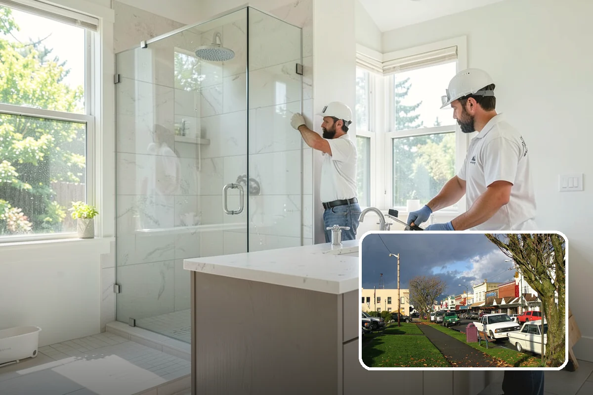Walk-In Shower Installation in Arlington, Snohomish County, WA - Provides easy, barrier-free entry