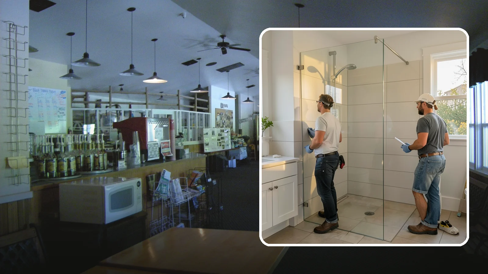 Walk-In Shower Installation in Black Diamond, King County, WA - A walk-in shower installation delivers an open, curb-free bathing area that feels modern and accessible.
