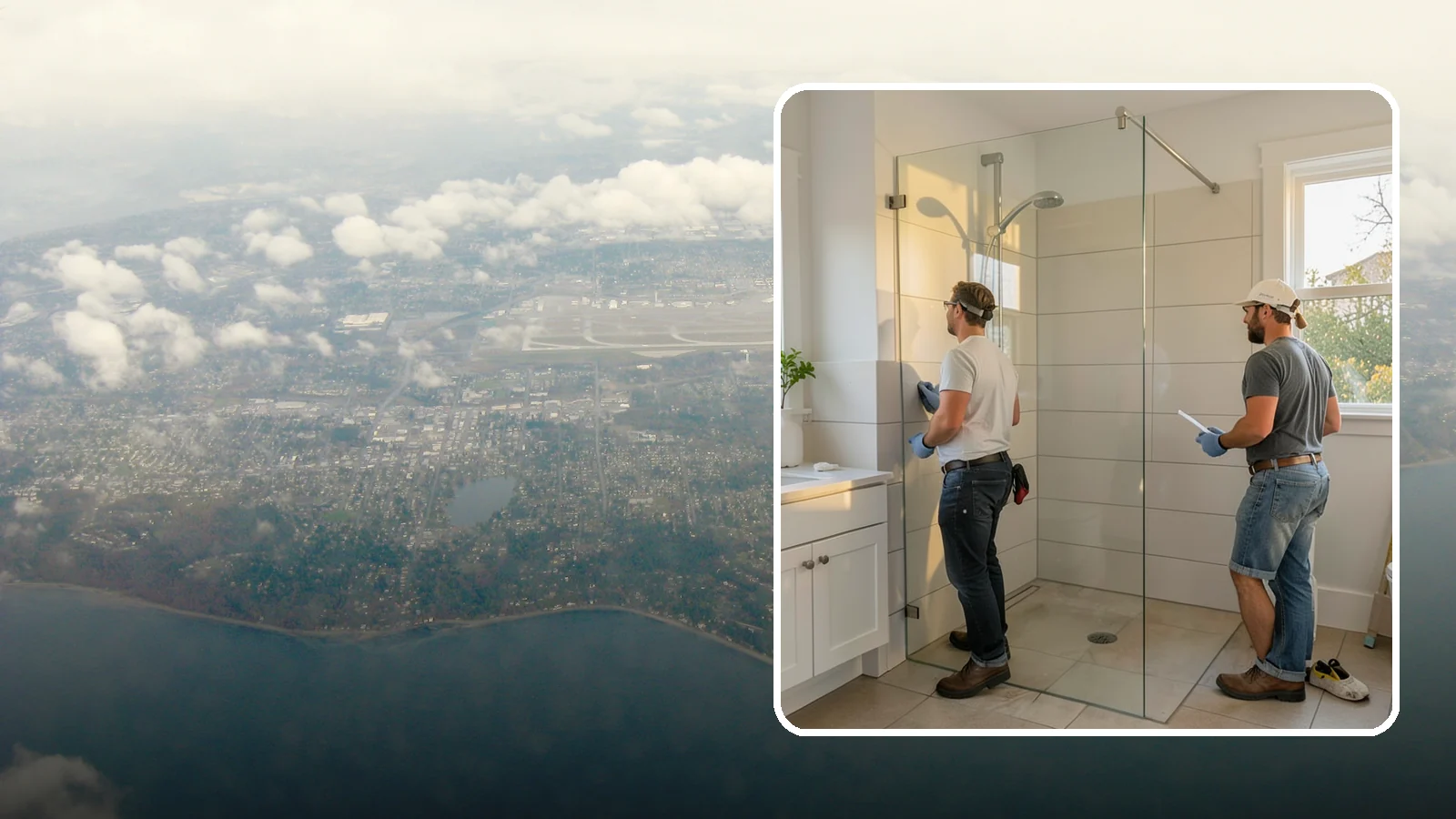 Walk-In Shower Installation in Burien, King County, WA - A walk-in shower installation delivers an open, curb-free bathing area that feels modern and accessible.