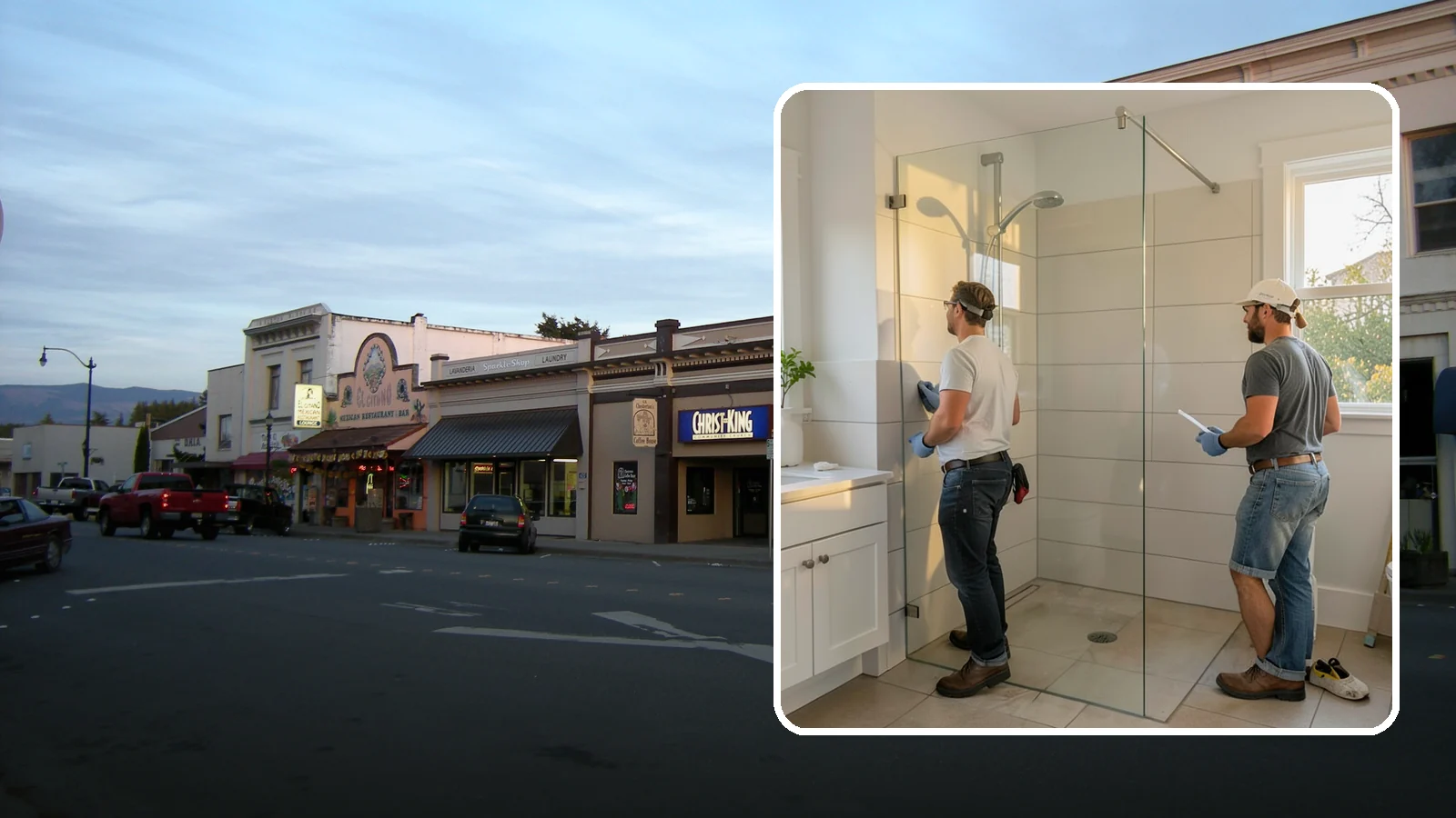 Walk-In Shower Installation in Burlington, Skagit County, WA - A walk-in shower installation delivers an open, curb-free bathing area that feels modern and accessible.