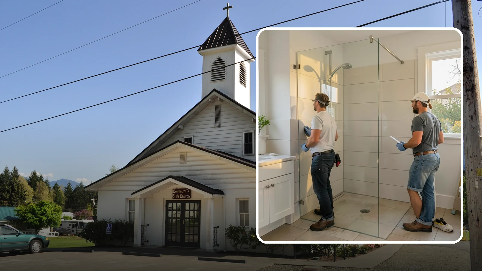 Walk-In Shower Installation in Concrete, Skagit County, WA - A walk-in shower installation delivers an open, curb-free bathing area that feels modern and accessible.