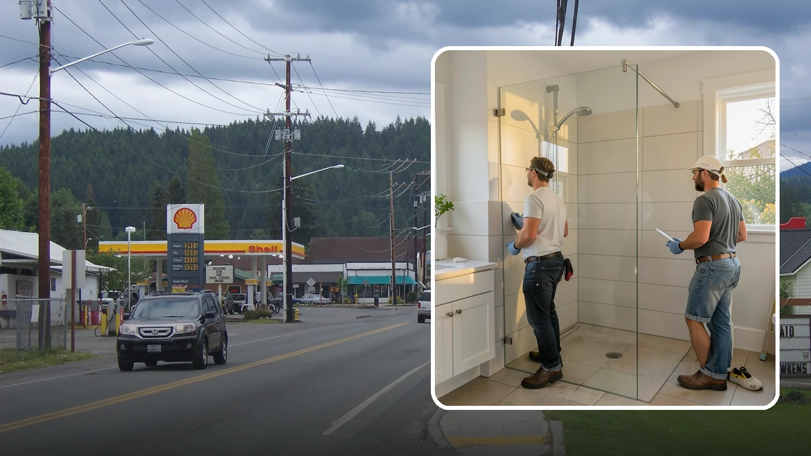 Walk-In Shower Installation in Granite Falls, Snohomish County, WA - A walk-in shower installation delivers an open, curb-free bathing area that feels modern and accessible.