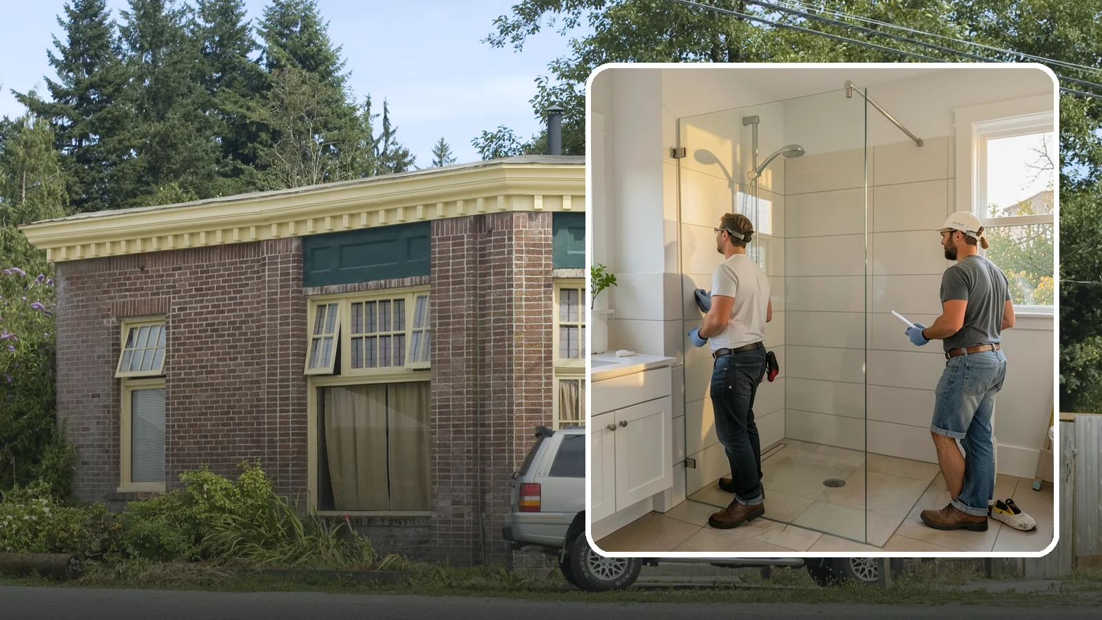Walk-In Shower Installation in Hamilton, Skagit County, WA - A walk-in shower installation delivers an open, curb-free bathing area that feels modern and accessible.