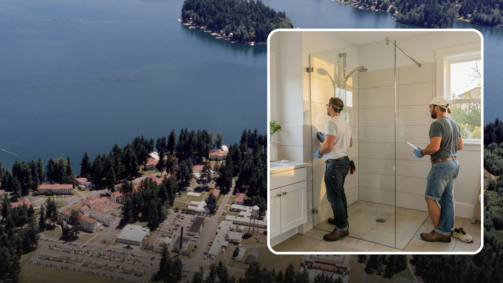 Walk-In Shower Installation in Lakewood, Pierce County, WA - A walk-in shower installation delivers an open, curb-free bathing area that feels modern and accessible.