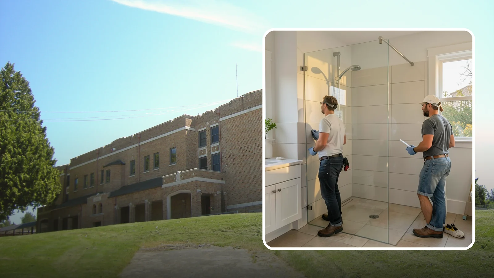 Walk-In Shower Installation in Maple Valley, King County, WA - A walk-in shower installation delivers an open, curb-free bathing area that feels modern and accessible.