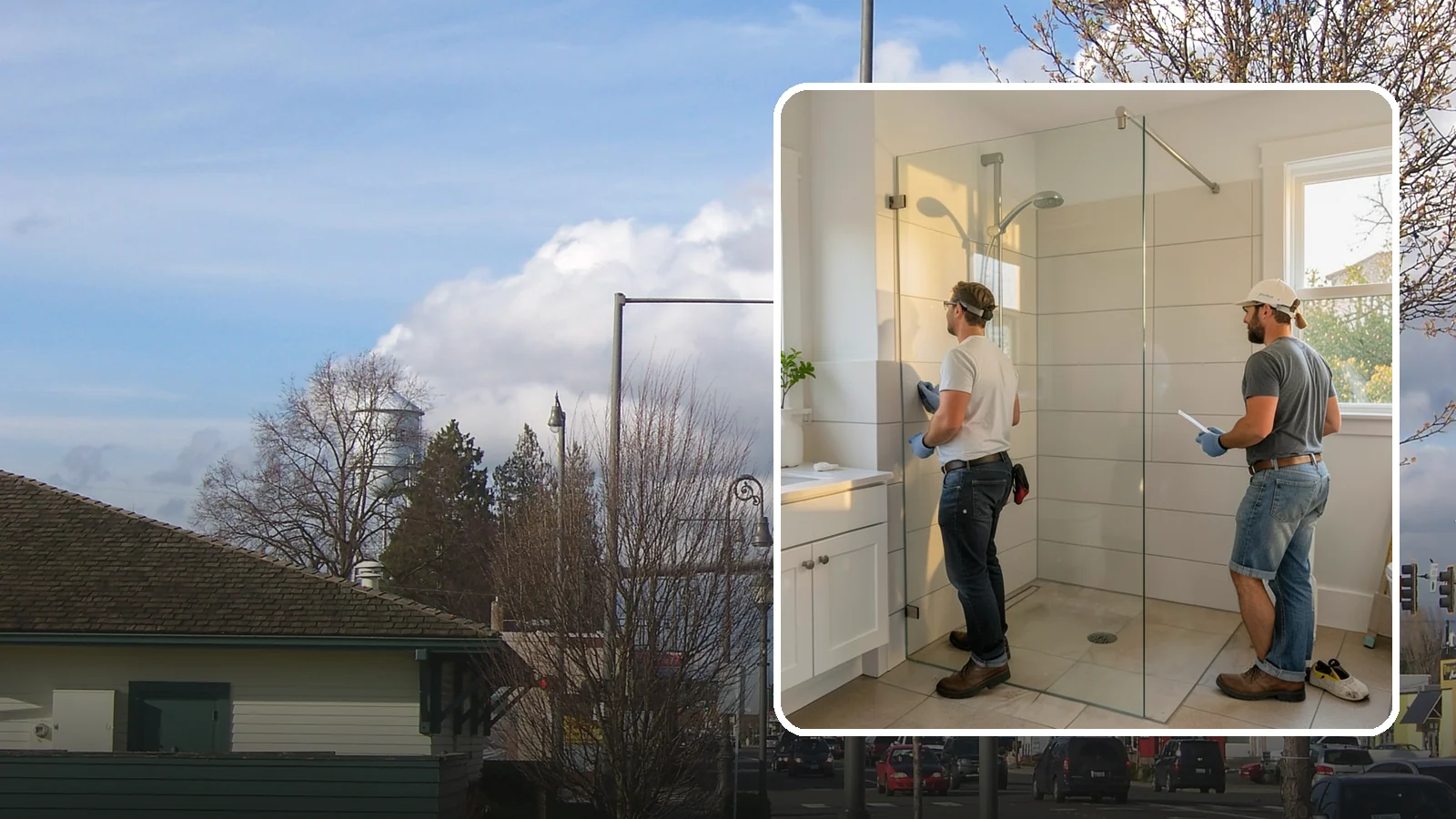 Walk-In Shower Installation in Marysville, Snohomish County, WA - A walk-in shower installation delivers an open, curb-free bathing area that feels modern and accessible.