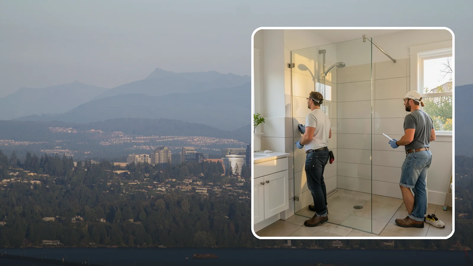 Walk-In Shower Installation in Medina, King County, WA - A walk-in shower installation delivers an open, curb-free bathing area that feels modern and accessible.
