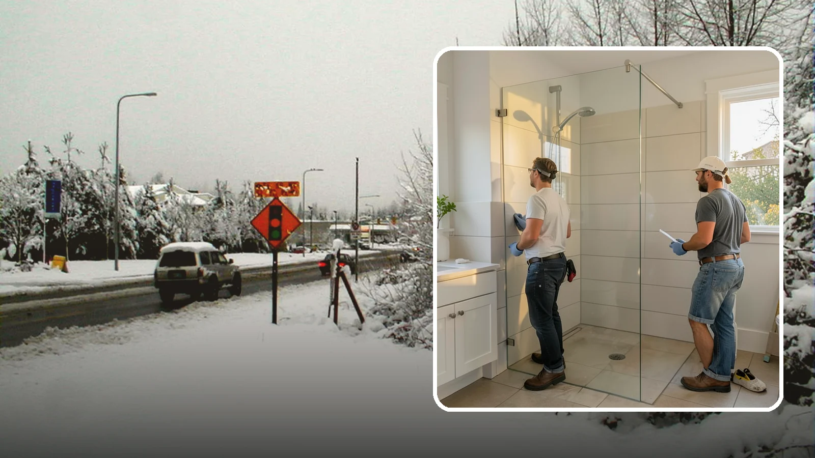 Walk-In Shower Installation in Newcastle, King County, WA - A walk-in shower installation delivers an open, curb-free bathing area that feels modern and accessible.