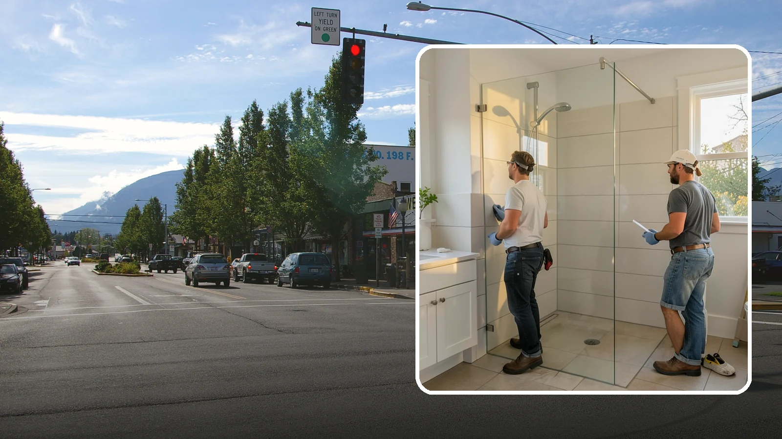 Walk-In Shower Installation in North Bend, King County, WA - A walk-in shower installation delivers an open, curb-free bathing area that feels modern and accessible.