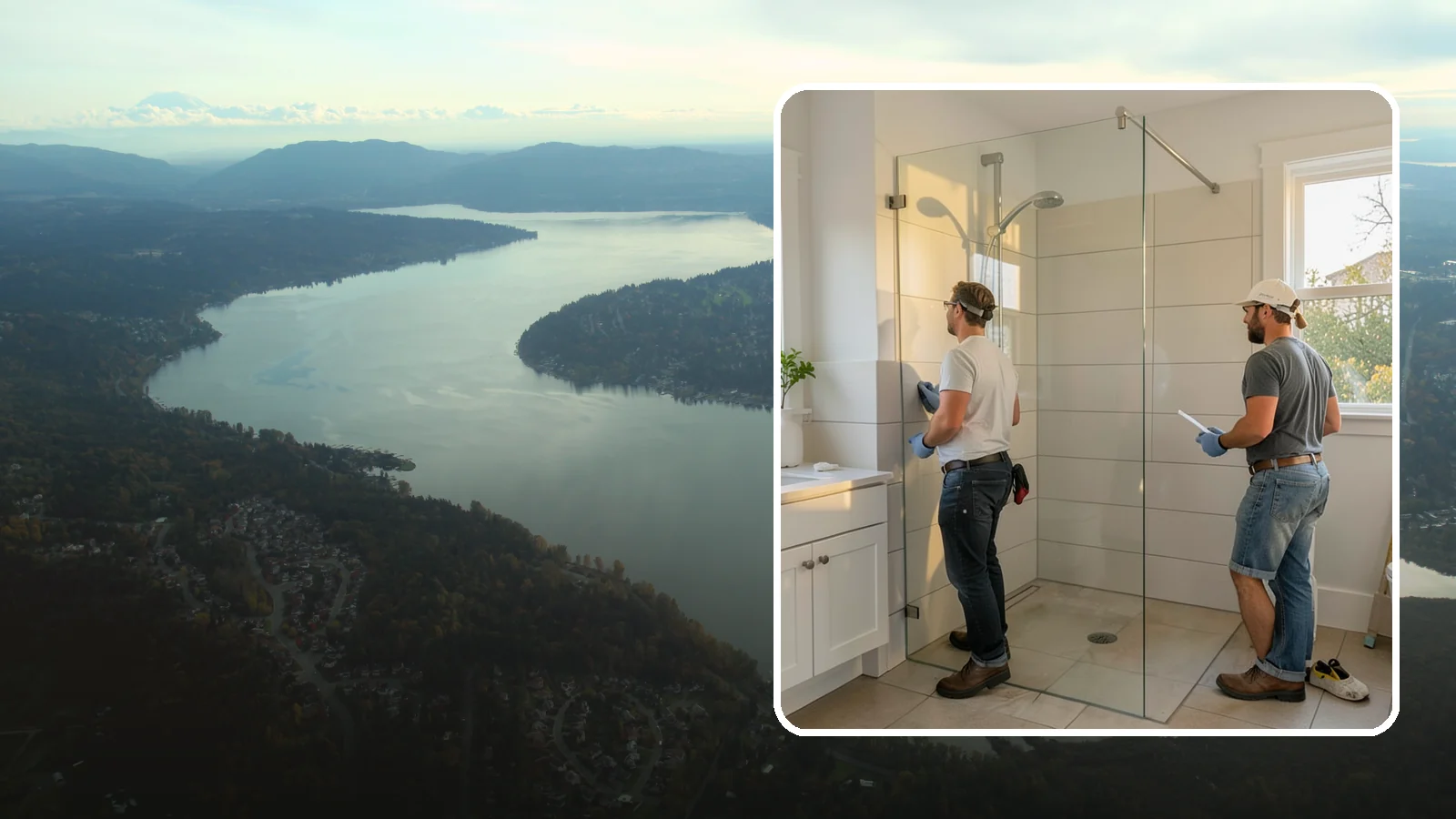 Walk-In Shower Installation in Sammamish, King County, WA - A walk-in shower installation delivers an open, curb-free bathing area that feels modern and accessible.