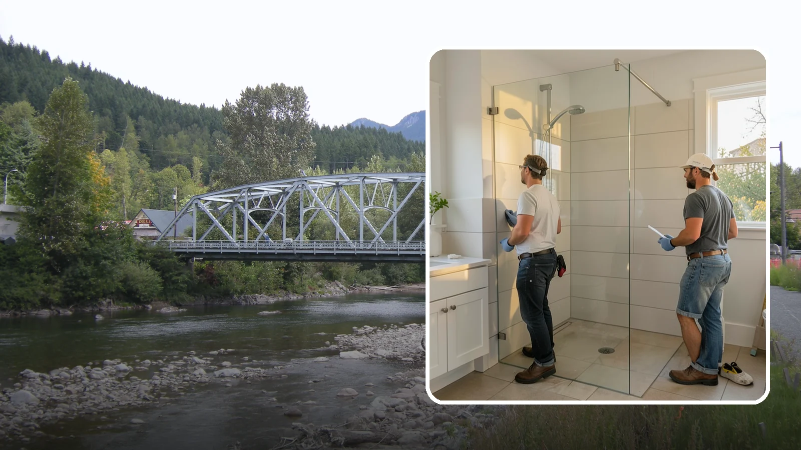 Walk-In Shower Installation in Skykomish, King County, WA - A walk-in shower installation delivers an open, curb-free bathing area that feels modern and accessible.