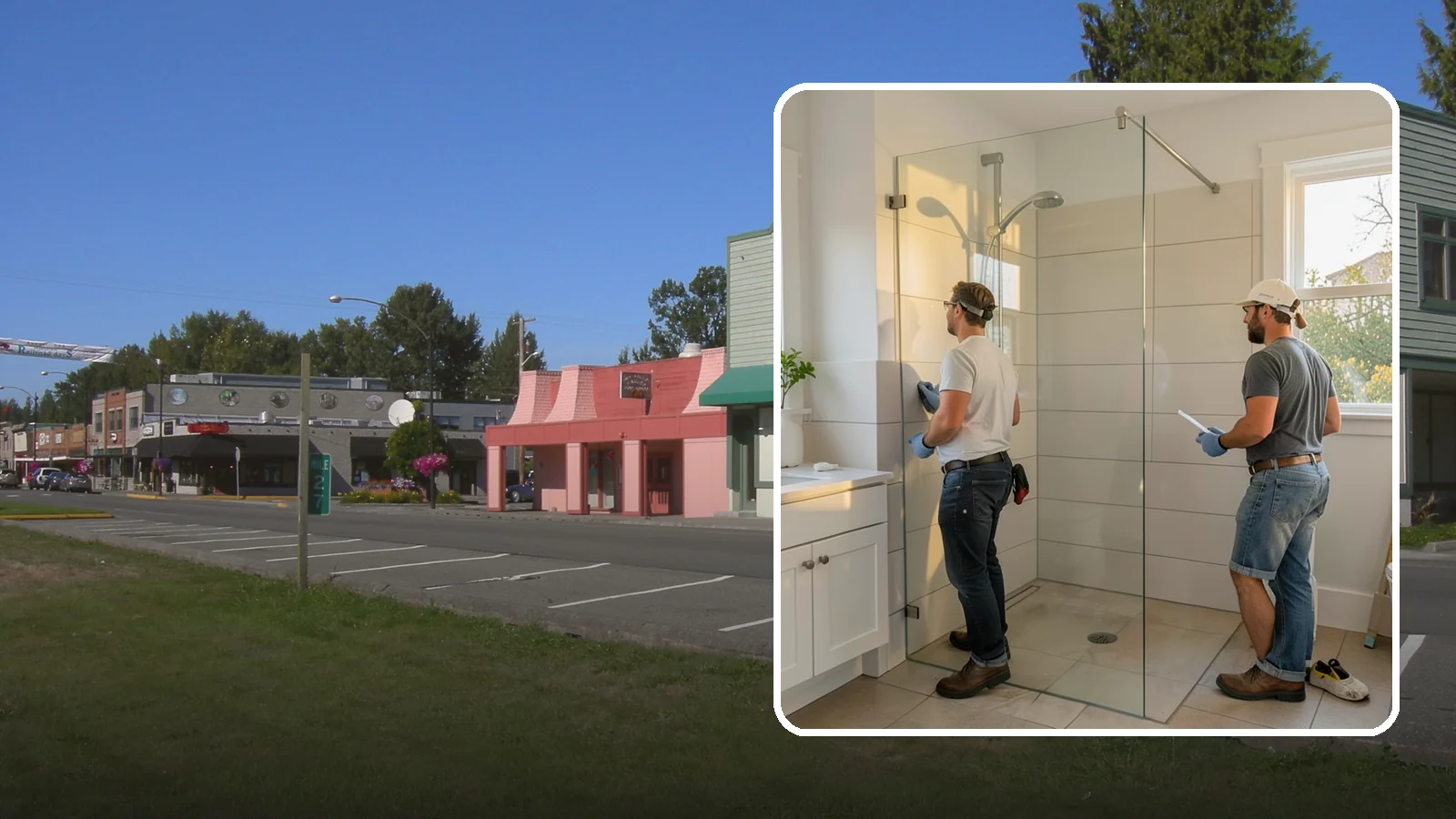 Walk-In Shower Installation in Snoqualmie, King County, WA - A walk-in shower installation delivers an open, curb-free bathing area that feels modern and accessible.