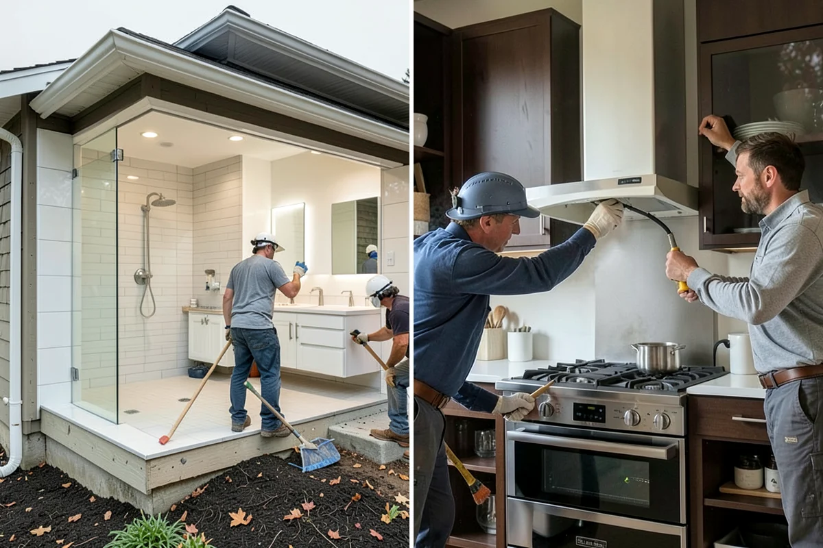 Walk-In Shower Installation in Snoqualmie, King County, WA - Plan the entry, drainage, and glass layout