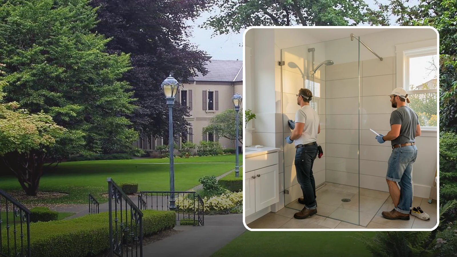 Walk-In Shower Installation in Woodinville, King County, WA - A walk-in shower installation delivers an open, curb-free bathing area that feels modern and accessible.