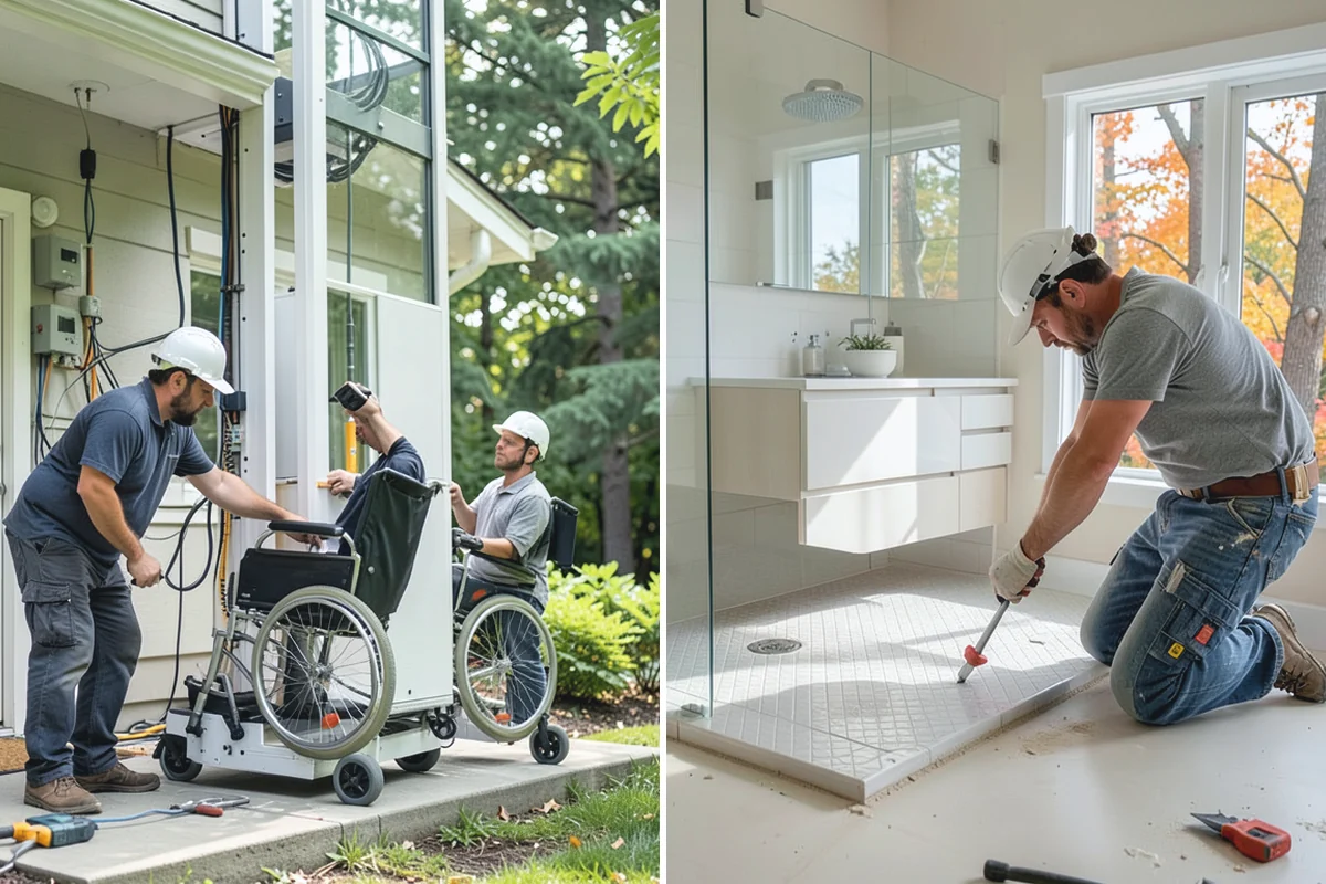 Walk-In Shower Installation in Woodinville, King County, WA - Plan the entry, drainage, and glass layout