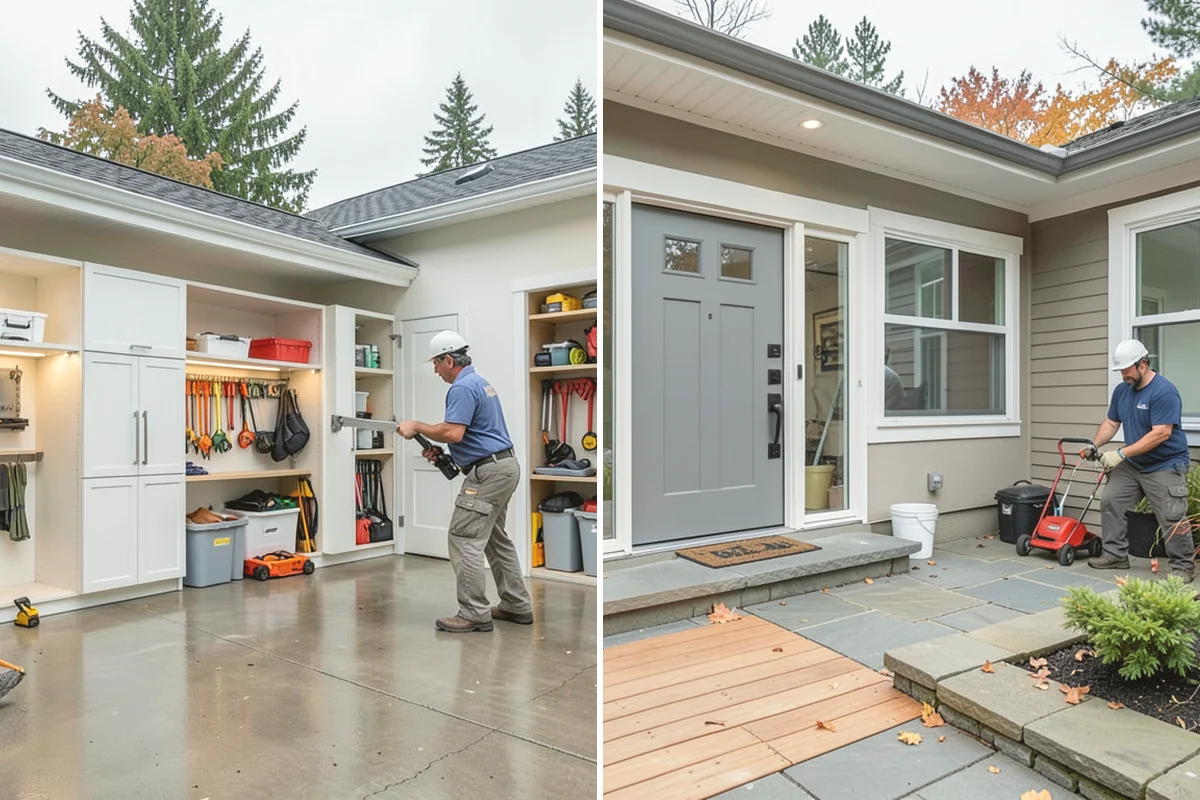 Walk-In Shower with Bench in Black Diamond, King County, WA - Design the low-threshold layout and bench