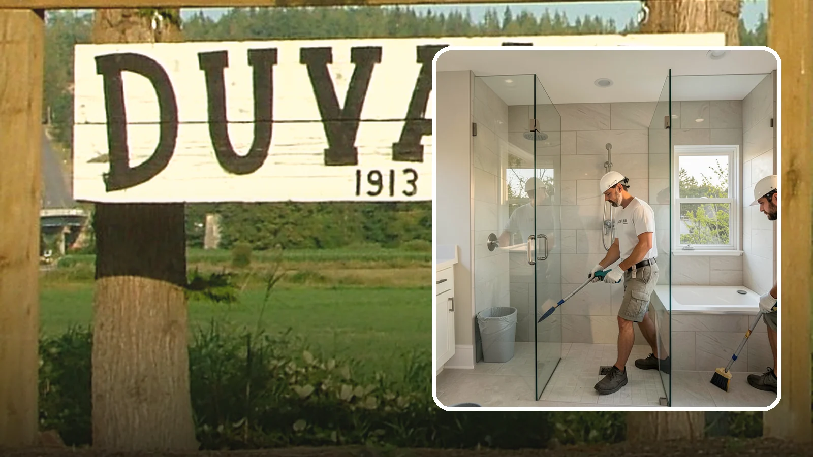 Walk-In Shower with Bench in Duvall, King County, WA - A walk-in shower with bench pairs open, low-threshold entry with a built-in seat for comfort and safety.