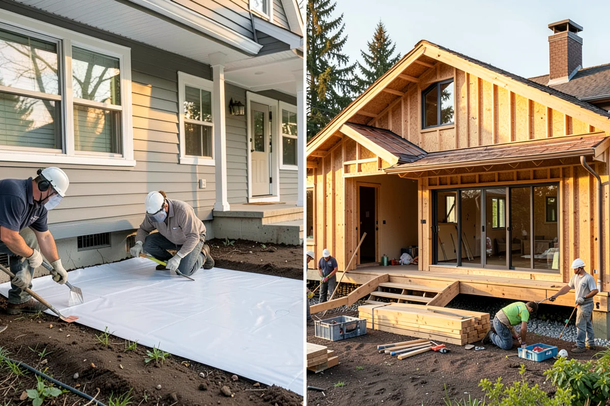 Walk-In Shower with Bench in Hunts Point, King County, WA - Design the low-threshold layout and bench