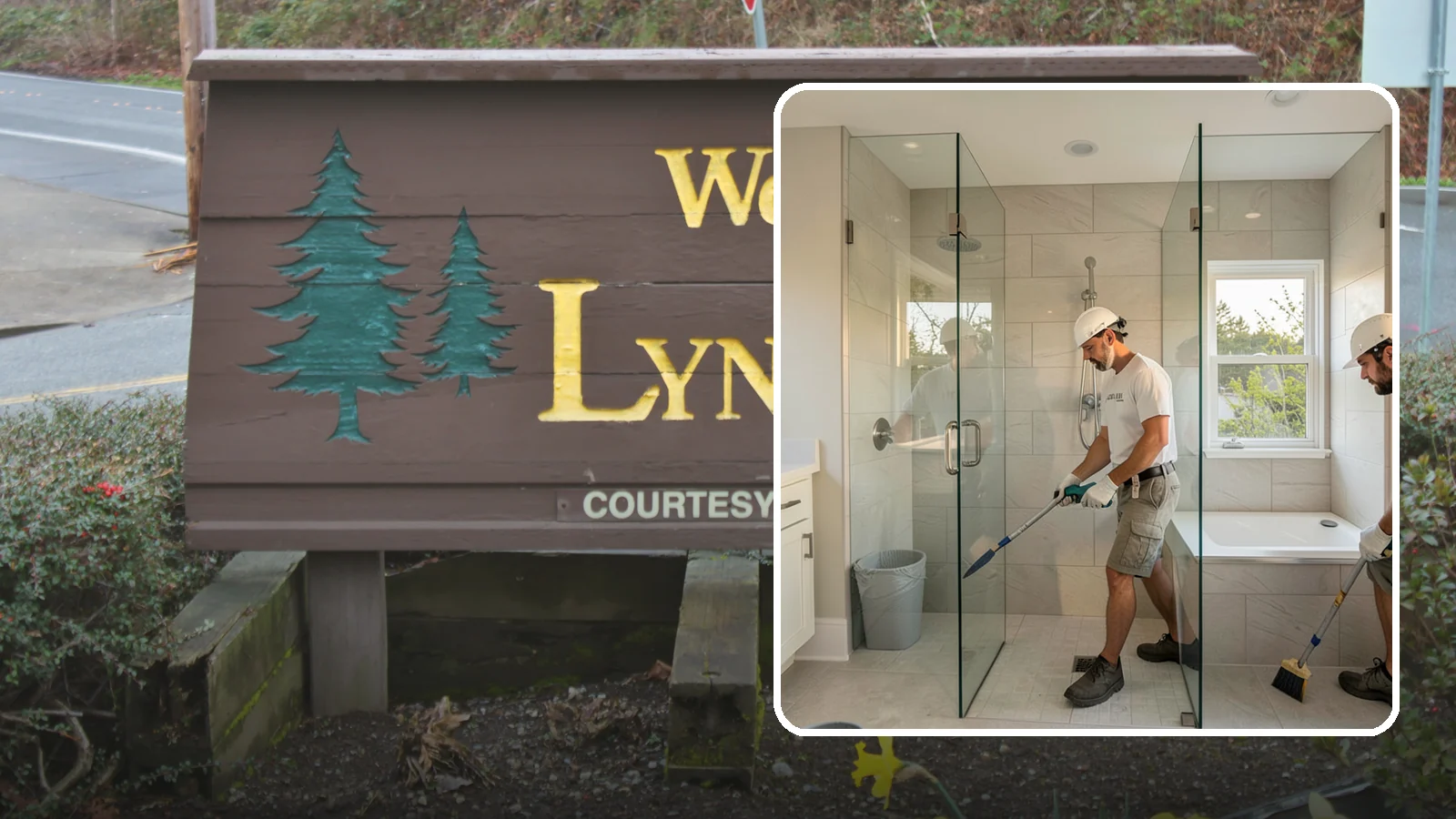 Walk-In Shower with Bench in Lynnwood, Snohomish County, WA - A walk-in shower with bench pairs open, low-threshold entry with a built-in seat for comfort and safety.