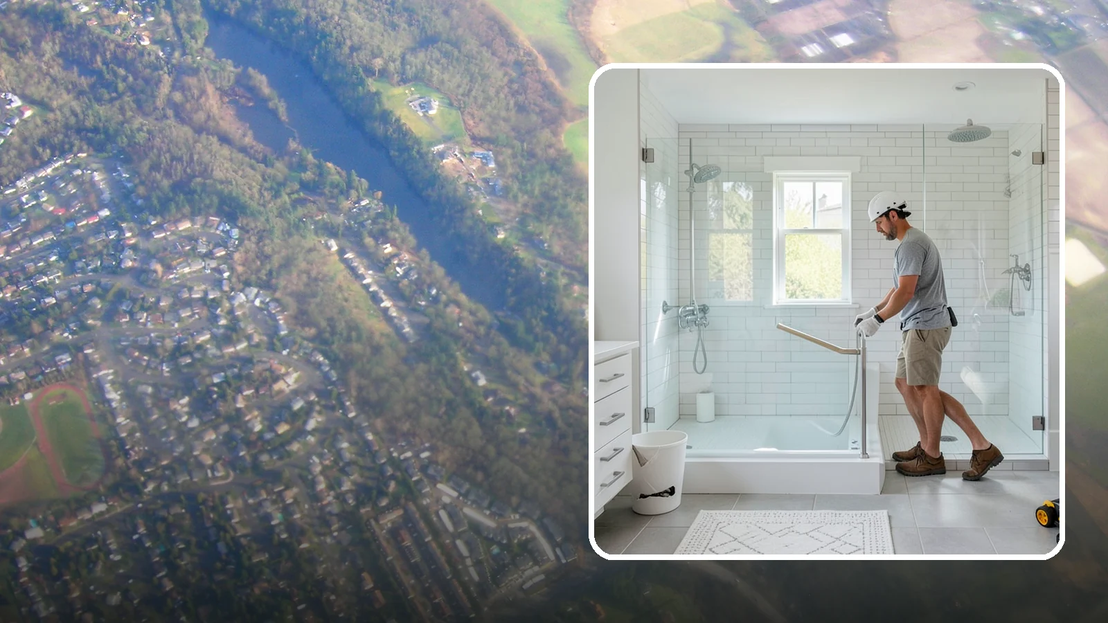 Walk-In Tub Installation in Algona, King County, WA - We install walk-in tubs with low thresholds and secure seating so bathing feels safe again.