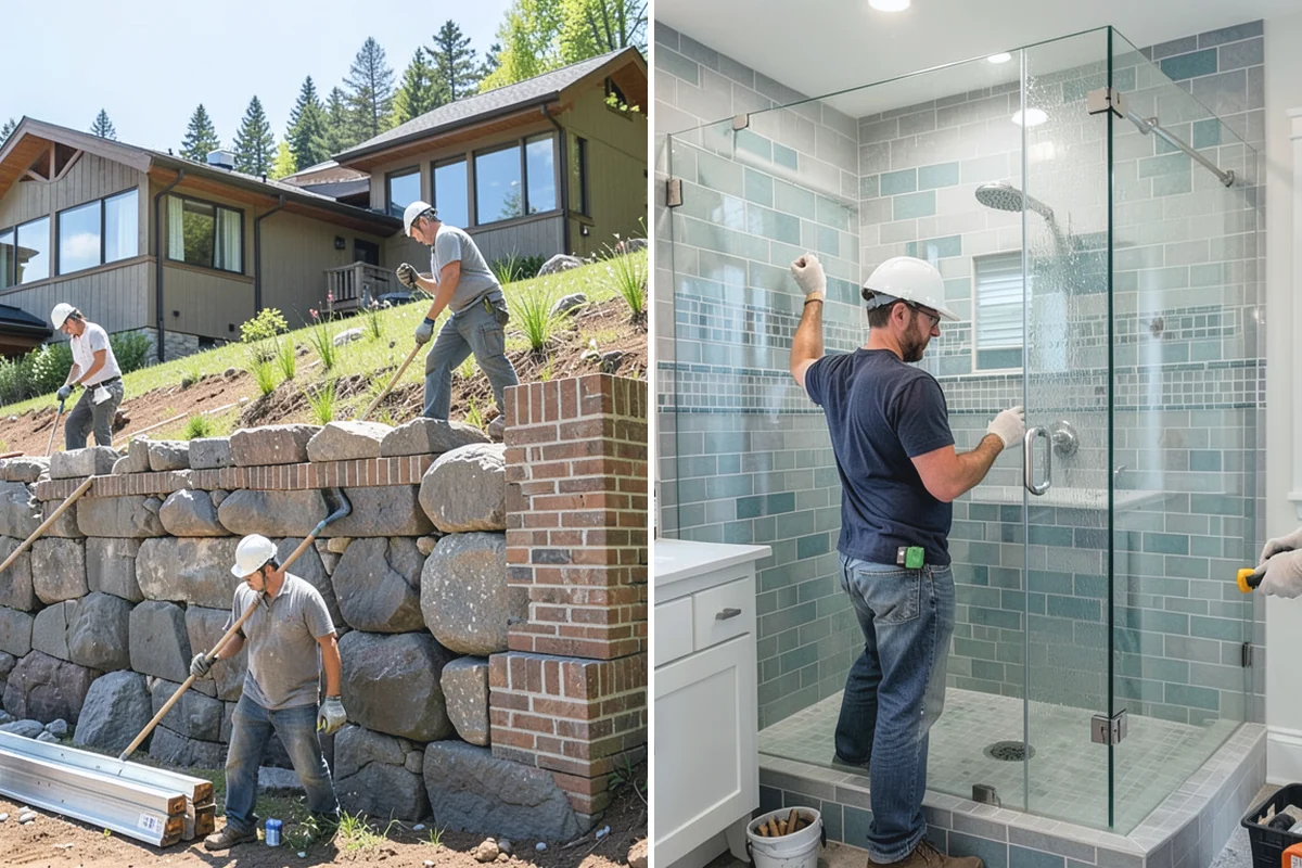 Walk-In Tub Installation in Beaux Arts Village, King County, WA - We measure the alcove and confirm plumbing and power capacity