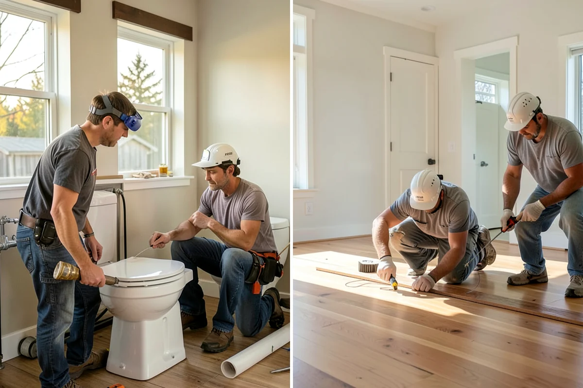 Walk-In Tub Installation in Concrete, Skagit County, WA - We measure the alcove and confirm plumbing and power capacity